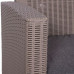 Faro 4 Seater Conversation Set - Taupe Grey
